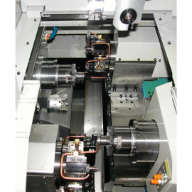 Opposed two spindle Lathes